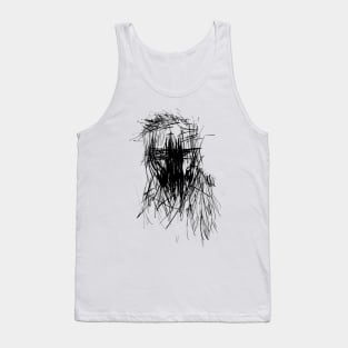 horror face Tank Top